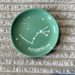 Scorpio Zodiac Jewelry Dish Ring Holder Decorative Tray 🦂♏️